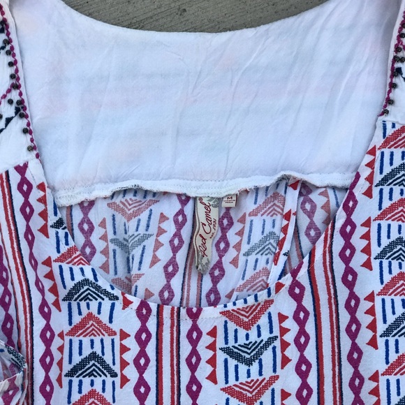 2/$15 - Red Camel Embroid. Beaded Tulip Back Tank - Picture 4 of 5